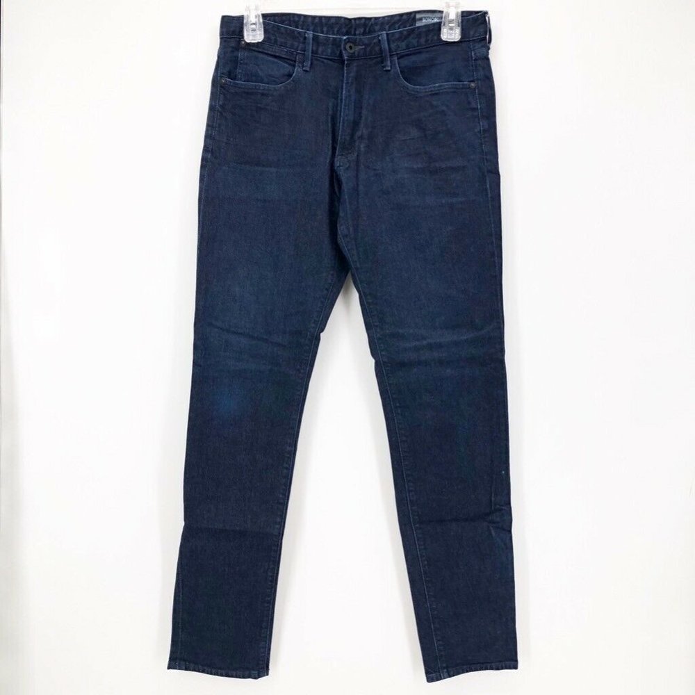 Bonobos Mens Straight Jeans Blue Stretch 33 x 34 - Picture 1 of 9